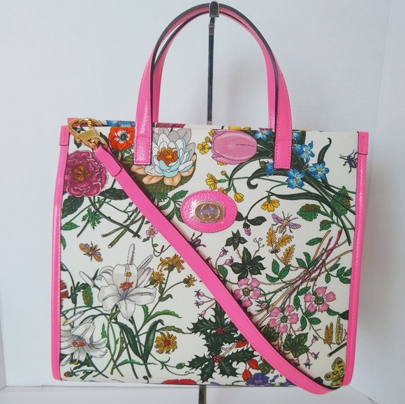 Gucci Handbags - Gucci Authentic Flora Crossbody/Tote #550141